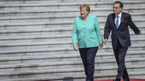 Die Kanzlerin in heikler Mission