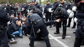 Polizei verteidigt hartes Vorgehen bei Klimademo in Hamburg