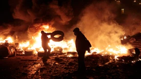 18 Tote bei Straßenschlachten in Kiew