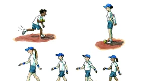 Ballkinder beim Tennis