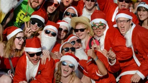  Wenn Weihnachtsmänner bei ihrem Weltkongress schwitzen