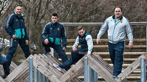 Sportsoldaten sind Athleten in der Zwangsjacke