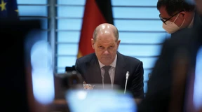 Scholz im Umfragetief