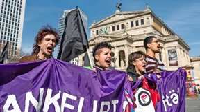 Antifa vereinnahmt Schulstreik in Frankfurt