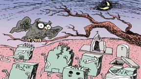 Zombie-Banken verlängern die Krise