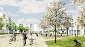 Neubau-Quartier versorgt sich selbst mit Strom und Wärme