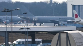 Evakuierungsflugzeug der Luftwaffe ist gestartet