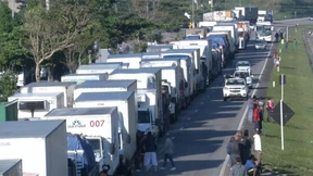 Brasilianische Trucker streiken
