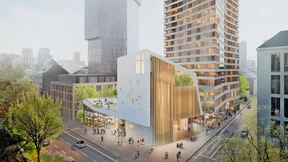 Ein 130-Meter-Turm und eine neue Kirche an alter Stelle in Frankfurt