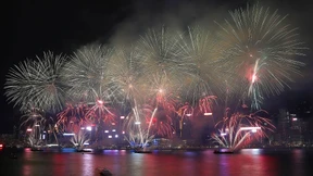 Gewaltiges Feuerwerk zum Nationalfeiertag