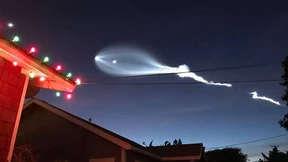 Kurioses Licht am Nachthimmel Kaliforniens