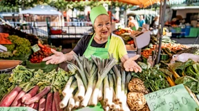 Wenn der Gemüsestand zur Bühne wird
