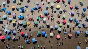Strand von Buenos Aires platzt aus allen Nähten