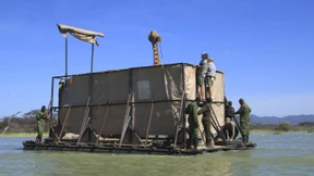 Rettung für Giraffen nach Überschwemmungen