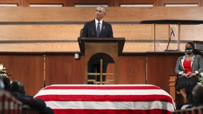 Barack Obama erweist John Lewis die letzte Ehre