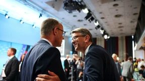 Sein Duzfreund im Kanzleramt