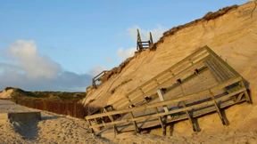 Eine Million Kubikmeter Sand retten