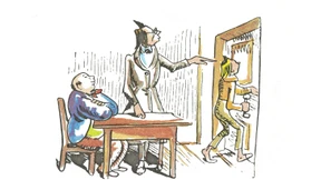 Wäre doch auch unser Kanzler aufs Klo gegangen!