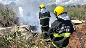 Vier Fußballer und Club-Präsident sterben bei Absturz