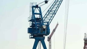 „Kran der Künste“ im früheren Industriehafen