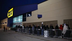 Shoppen nach dem Truthahn-Fest