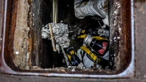 Bankräuber entkommen durch Abwassersystem