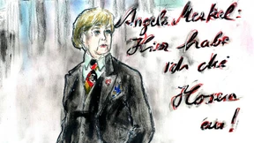 Lagerfeld zeichnet den einzigen Mann von Berlin