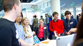 Talentspäher auf dem Campus