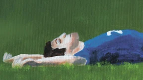 Hausaufgaben machen im Bruchwegstadion  