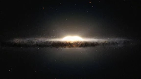 Galaxis auf der Waage