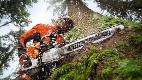 Fitgespritzt für den Waldlauf