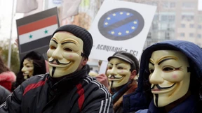 Wo seid ihr, Guy-Fawkes-Gesichter?