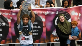 Nur wenige Muslime demonstrieren in Köln