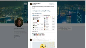 Auch auf Facebook könnten die Likes bald verschwinden