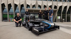 Studenten bauen Rennwagen, der sich selbst steuert