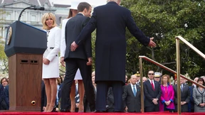 Trump lädt Macron auf den roten Teppich