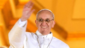 Franziskus ist ein großer Fußballfan