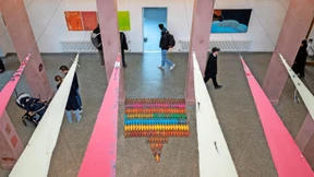 Blick ins Kunstdisplay