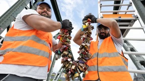 Warum am Eisernen Steg Liebesschlösser entfernt werden
