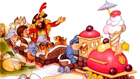 Die Kanzlerin im Schlaraffenland