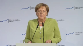 Merkel lobt Finanzplatz Frankfurt