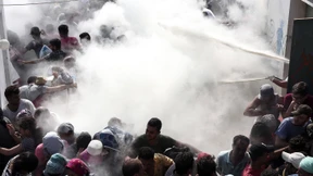 Zusammenstöße zwischen Polizei und Flüchtlingen auf Kos