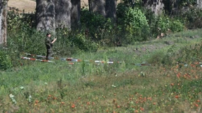 Russische Drohnen über einem NATO-Land