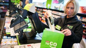 Minisupermärkte in der Tankstelle