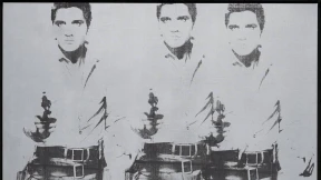 Zwei Warhols als Deko