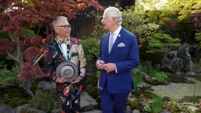 König Charles III. besucht Chelsea Flower Show
