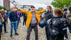 Festnahmen bei Frankfurter Corona-Demo