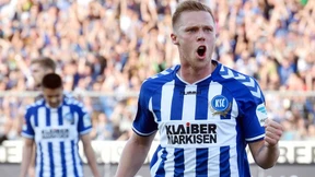 Karlsruhe schießt St. Pauli auf Abstiegsplatz