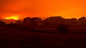 Schwere Waldbrände in Galicien