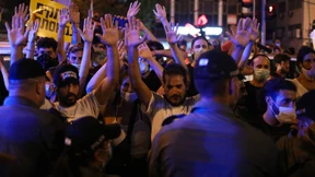 Proteste gegen Corona-Krisenmanagement in Israel